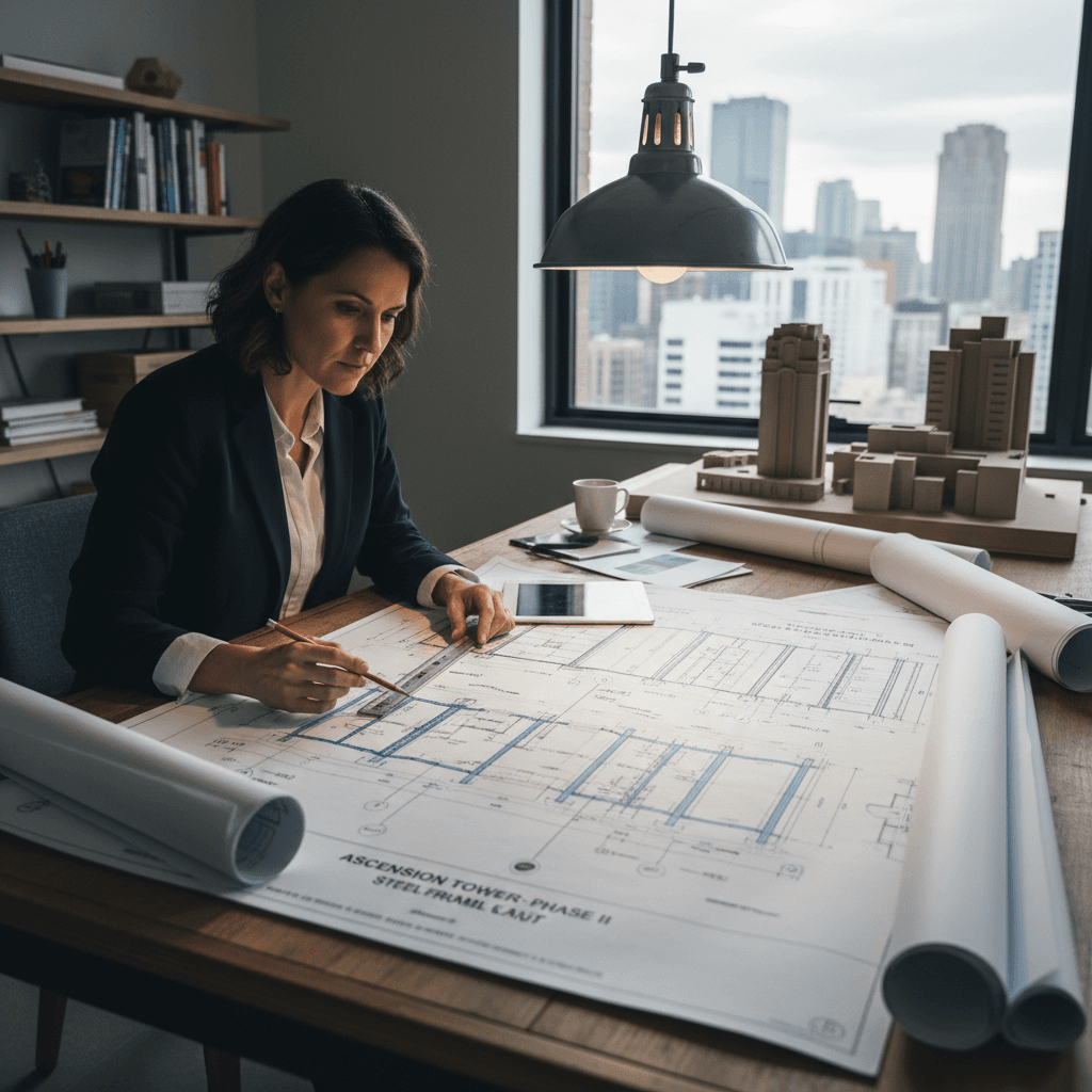Engineered stamped drawings for cold-formed steel buildings